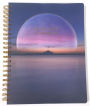 Never Stop Looking Up Frosted Cover Spiral Notebook 8.5