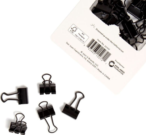 U Brands Mini Binder Clips