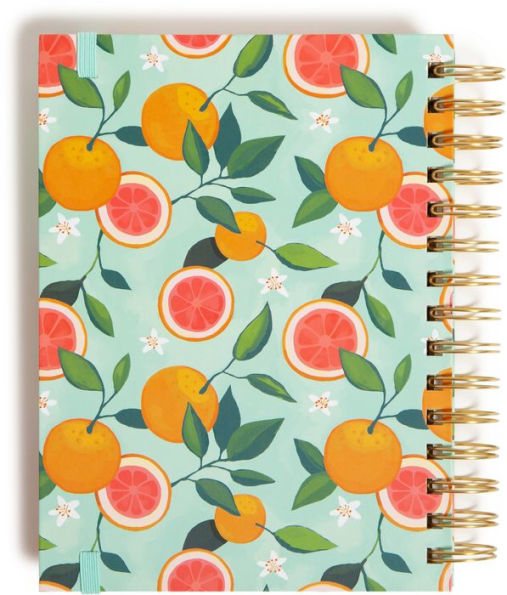 U Brands Citrus Squeeze Spiral Bound Tabbed Journal