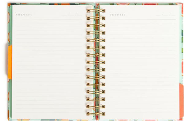 U Brands Citrus Squeeze Spiral Bound Tabbed Journal