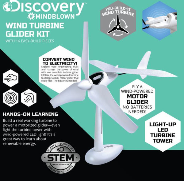 Kids DIY Wind Turbine Glider Kit