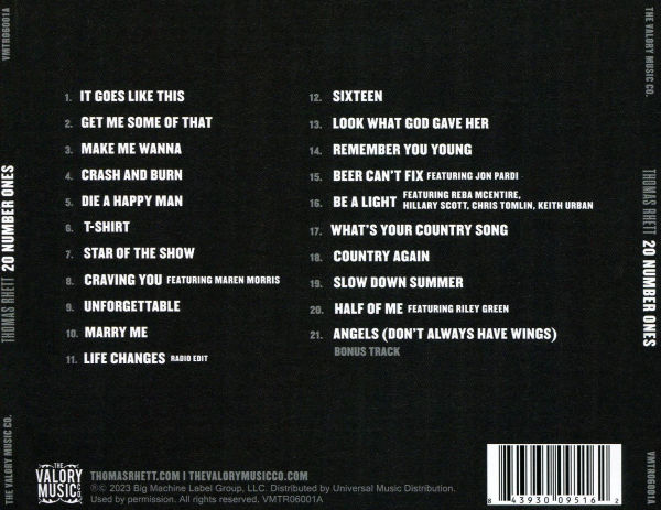 20 Number Ones