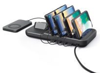 Alternative view 2 of Power Station Desktop Charging Station with Wireless Charger