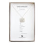 Maya Angelou ''Be Present'' Quote Pendant Necklace, Sterling Silver, 18''