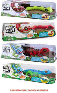 Title: Robo Alive Robotic Lizard & Snake Series 1 (Assorted, Styles Vary)