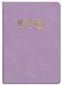 My Thoughts Purple Bound Journal (5.5'' X 7.75'')