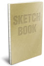 Sketchbook Metallic Gold Leatherette