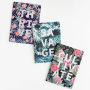 Floral Expressions Notebook Trio