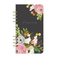 Title: Floral Password Book