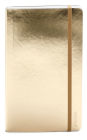 Poppin Gold Medium Soft Cover Ruled Notebook