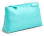 Poppin Aqua + Coral Medium Accessory Pouch