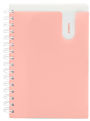 Poppin Blush Medium Pocket Book Spiral Ruled Notebook