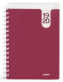 2019-2020 Poppin 18 Month Pocket Book Planner, Medium, Wine