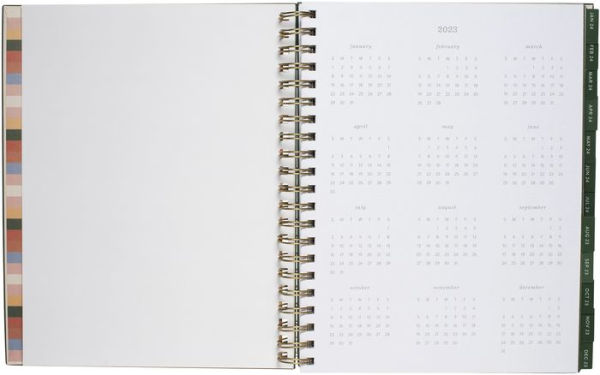 2024 Fringe Busy Busy 17-Month Weekly Hardcover Spiral Planner
