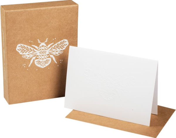 Bumblebee Blank Notecards Gift boxed Set of 12
