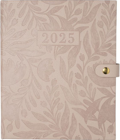 2024-2025 Fringe Botanicals 17-MonthFaux Leather Wrapped Hardcover Weekly Planner