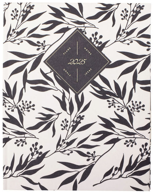 2025 Fringe Black Diamond 12 Month Bookcloth Planner by Fringe Barnes & Noble®