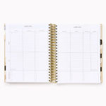 Alternative view 4 of 2025-2026 Paper Source B+W Minimalist Weekly Desk Planner