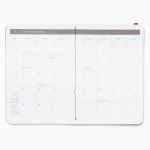 Alternative view 2 of 2025-2026 Paper Source Romantic Greenery Monthly Pocket Planner