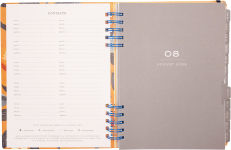 Alternative view 4 of 2025-2026 WN Pastel Citrus Weekly Desk Planner