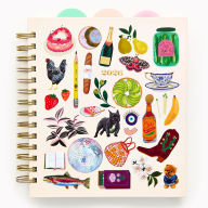 Title: 2025-2026 Paper Source Modern Collage Weekly Desk Planner