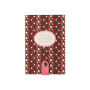 Strawberry Fields Book Cloth Notepad w Snap Closure - Exclusive