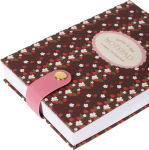 Alternative view 2 of Strawberry Fields Book Cloth Notepad w Snap Closure - Exclusive