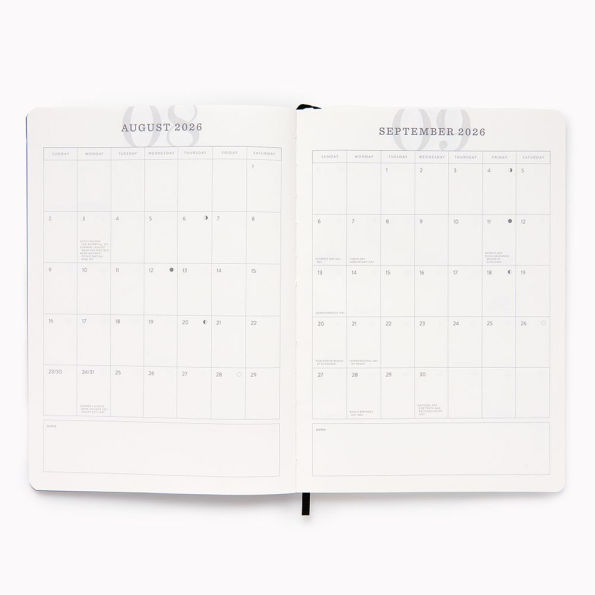 2026 Paper Source 12M Classic Weekly Desk Planner