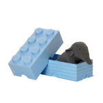 Alternative view 4 of LEGO Storage Brick 8 Light Royal Blue