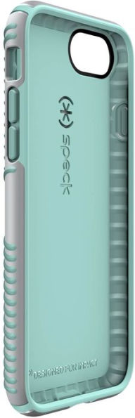 Speck 88738-6249 iPhone 8/7/6S/6 Presidio Grip Case Dolphin Grey/Aloe Green