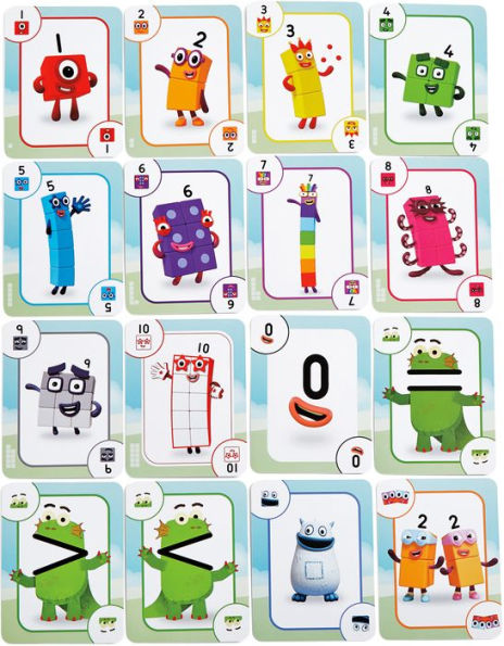 Numberblocks Playing Cards