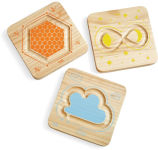 Alternative view 3 of hand2mind Wooden Mindful Maze Set