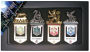 Harry Potter Hogwarts House Metal Bookmarks - Set of 4