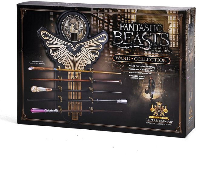 Fantastic Beasts Wand Collection by The Noble Collection