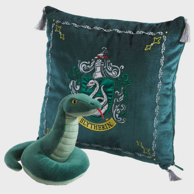 Harry Potter Slytherin House Mascot Plush Pillow by The Noble Collection