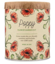 Title: Poppy Waxed Planter Grow Kit