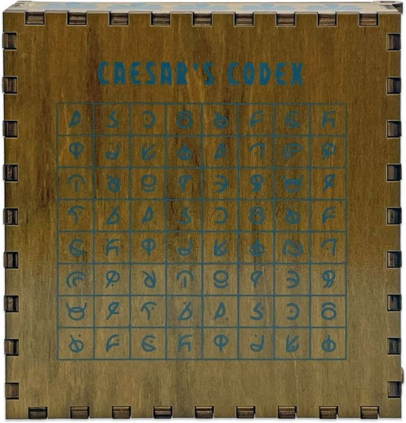 True Genius Caesar's Codex Brainteaser Puzzle