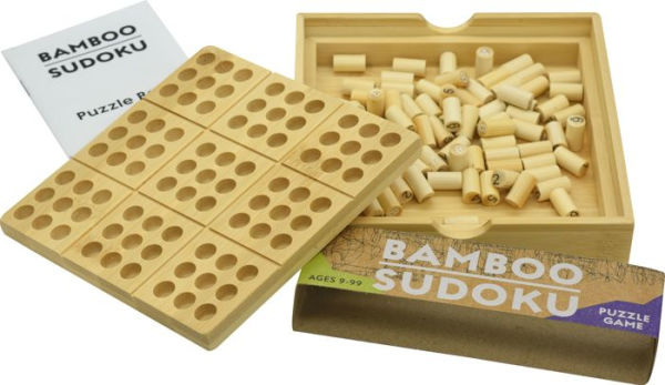 Bamboo Sudoku Brainteaser Game