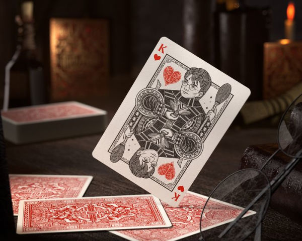 Harry Potter Playing Cards - Red