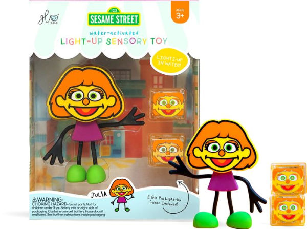 Glo Pals - Sesame Street Julia Character