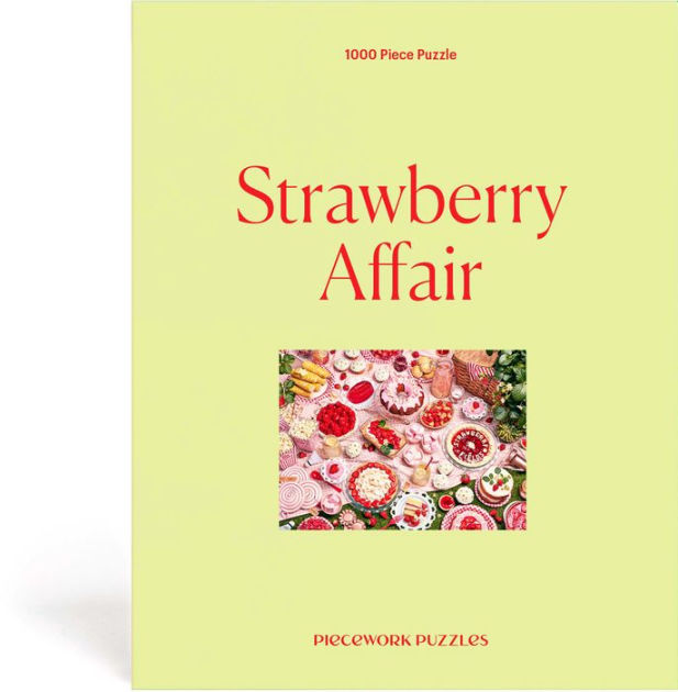 Strawberry Affair 1000 Piece Puzzle by Piecework Puzzles Barnes
