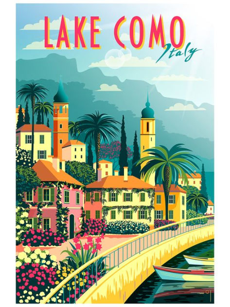 Ravensburger Puzzle - Lake Como, Italy, 500 Pieces, 1 item