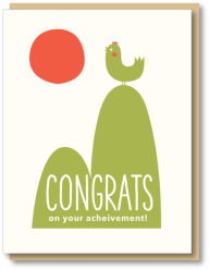 Graduation Greeting Card Congrats Mountain
