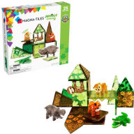 Title: MAGNA-TILES Jungle Animals 25-Piece Magnetic Construction Set, The ORIGINAL Magnetic Building Brand