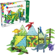 Title: MAGNA-TILES Dino World XL 50-Piece Magnetic Construction Set, The ORIGINAL Magnetic Building Brand