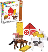 Title: MAGNA-TILES Farm Animals 25-Piece Magnetic Construction Set, The ORIGINAL Magnetic Building Brand