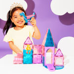 Alternative view 2 of MAGNA-TILES Castle 25-Piece Magnetic Construction Set, The ORIGINAL Magnetic Building Brand