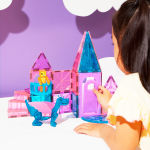 Alternative view 4 of MAGNA-TILES Castle 25-Piece Magnetic Construction Set, The ORIGINAL Magnetic Building Brand