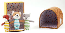 Alternative view 1 of Foxy Burrow Baby Pups 3 Pack sSt