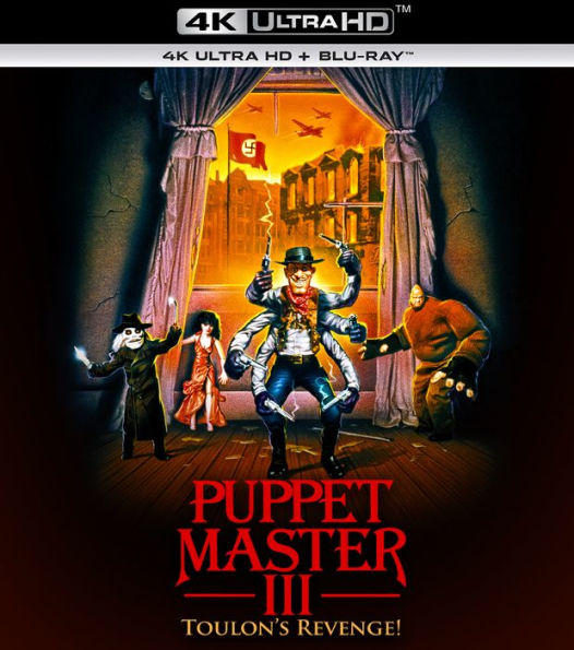 Puppet Master 3: Toulon's Revenge [4K Ultra HD Blu-ray]